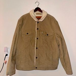 Levi’s Premium Corduroy Type III Sherpa Trucker Jacket XL